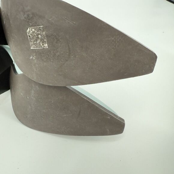 Toral Western Cowboy Blue Camel Leather Boho Festival Boots Party Coastal 36 US6 - Picture 10 of 12